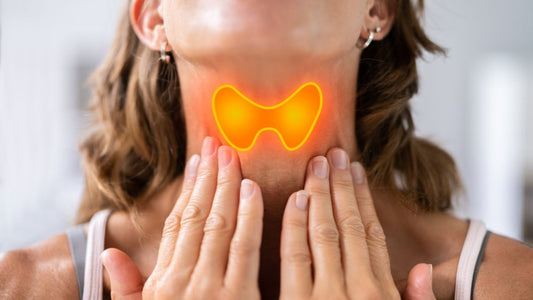 Síntomas compartidos de la tiroides y la menopausia.